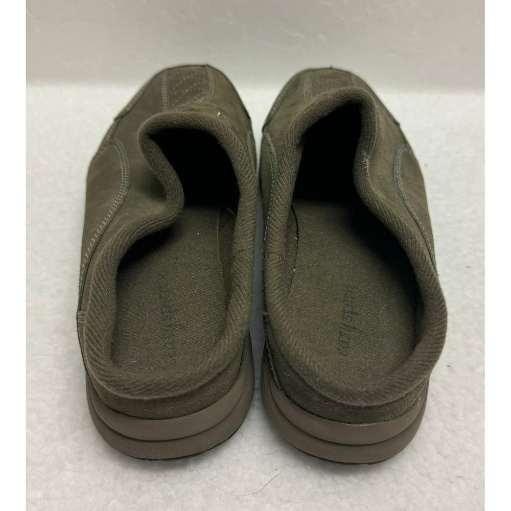 Easy Spirit Women's JP‎ Tilden Mules Slides Loafers Olive Green Leather - Picture 3 of 6